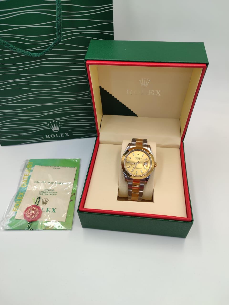 Luxury Two-Tone Watch – Rolex